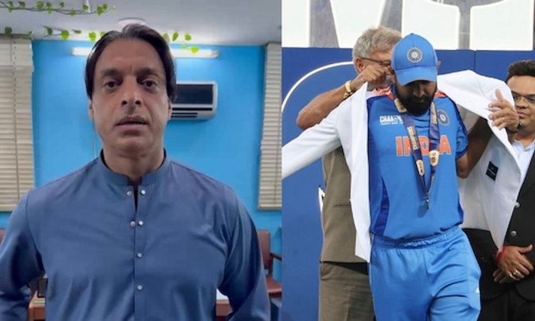 WATCH: चैंपियंस ट्रॉफी के फाइनल में PCB का कोई शख्स नहीं दिखा, शोएब अख्तर बोले- 'ये क्या मजाक है यार