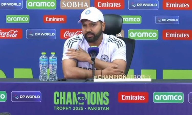 आलोचकों को रोहित शर्मा ने दिया करारा जवाब – 'दुबई हमारी होम ग्राउंड नहीं है'