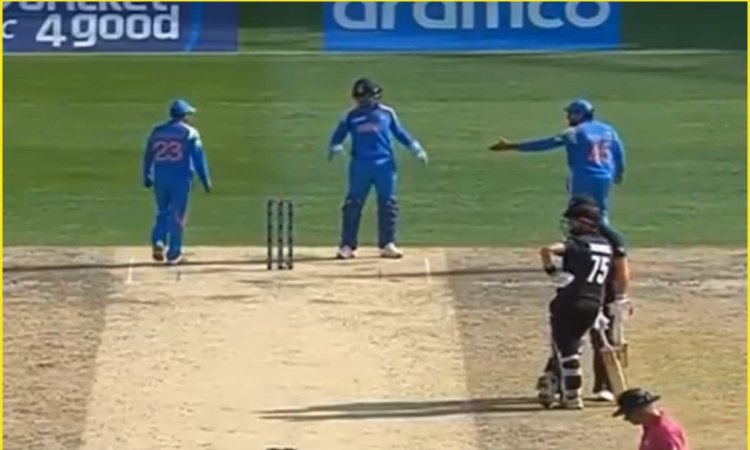 CT 2025 Final: 'स्टंप्स पर क्यों नहीं आता तू', Kuldeep Yadav की हरकत पर फिर भड़के Rohit Sharma; देखे