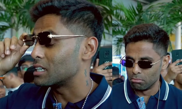 चश्मे के साथ सूर्या का फनी मोड ऑन, पैपराजी से बोले- माइनस टू है, निकाल दूं, देखिए VIDEO