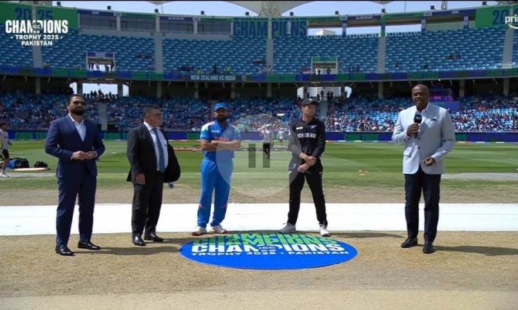 Champions Trophy 2025 New Zealand opt to bowl first against India