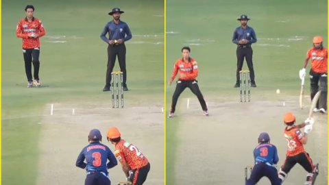 4,4,4,4,4: Abhishek Sharma के काल बने Ishan Kishan, एक ओवर में ठोक डाले 5 चौके; देखें VIDEO 4,4,4,4,4: Abhishek Sharma के काल बने Ishan Kishan, एक ओवर में ठोक डाले 5 चौके; देखें VIDEO
