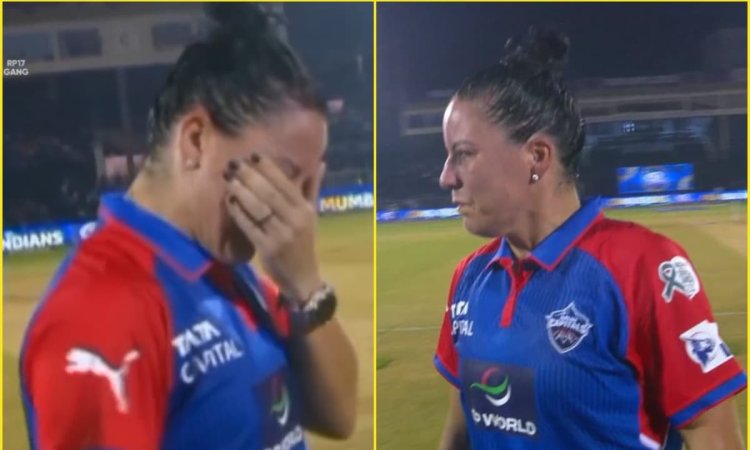 टूट गई थीं Marizanne Kapp! फाइनल में Delhi Capitals की हार के बाद रोती हुई कैमरे में हुई कैद; देखें VIDEO