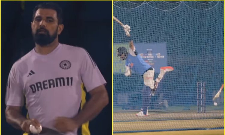 Mohammed Shami ने नेट्स में डाली सनसनाती बॉल, क्लीन बोल्ड हो गए Virat Kohli; देखें VIDEO