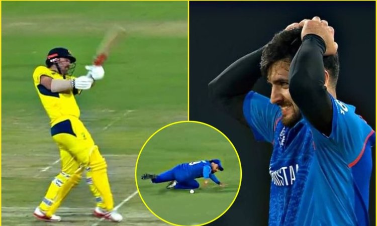 Rashid Khan से हो गई थी भारी मिस्टेक! छोड़ दिया था Travis Head का हाथ में आया कैच; देखें VIDEO