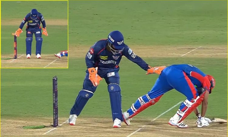 Live Match में दिया धक्का और फिर गिरा दिए बेल्स, क्या आपने देखा Rishabh Pant और Kuldeep Yadav का ये 