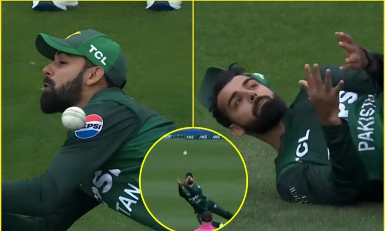 Shadab Khan ने भी करा दी पाकिस्तानी टीम की फजीहत! छोड़ दिया हाथों में आया लड्डू कैच; देखें VIDEO