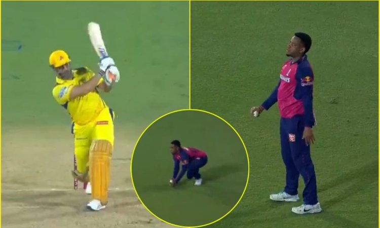 Shimron Hetmyer के कैच ने पलटा मैच, MS Dhoni को आउट करके CSK से छीनी जीत; देखें VIDEO