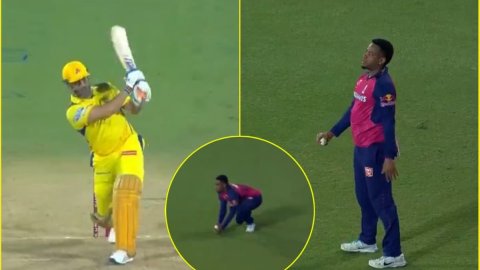 Shimron Hetmyer के कैच ने पलटा मैच, MS Dhoni को आउट करके CSK से छीनी जीत; देखें VIDEO