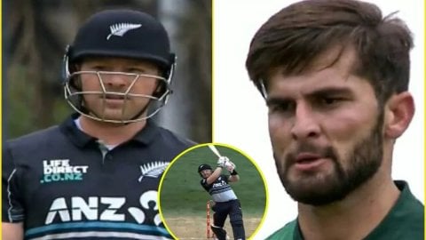 Watch - Tim Seifert Smashed 4 Sixes In An Over Against Shaheen Afridi Nz Vs Pak 2nd T20i