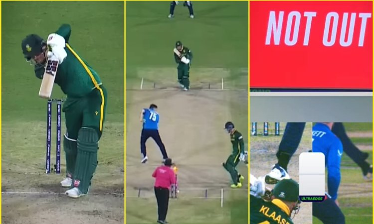 LIVE Match ने पकड़ा गया जेमी ओवरटन का झूठ! रस्सी वैन डेर ड्यूसेन को Ultra-Edge ने बचाया; क्या आपने द