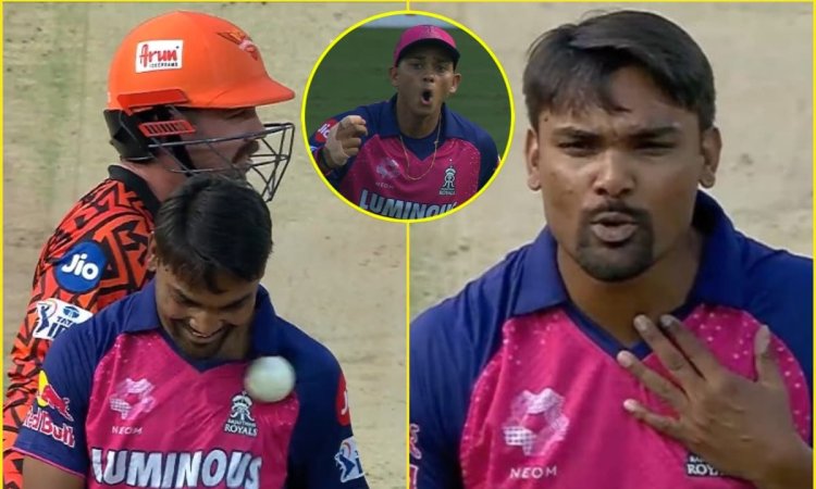 Yashasvi Jaiswal से हुई गलती से मिस्टेक! LIVE MATCH में Sandeep Sharma को दे मारी थी बॉल; देखें VIDE