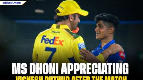Who Is Vignesh Puthur Mumbai Indians Spinner From Kerala Who Impressed On IPL Debut कौन है विग्नेश पुथुर, MI का स्पिनर जिसने IPL डेब्यू पर गेंदबाजी से Dhoni का दिल जीता, पिता हैं ऑटो ड