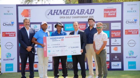 Ahmedabad Open golf: Thangaraja secures grand 5-shot win after clinical final round   