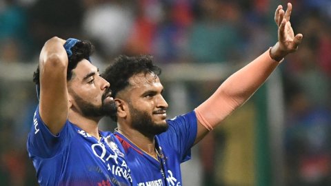 Bengaluru: IPL match between Royal Challengers Bengaluru and Gujarat Titans