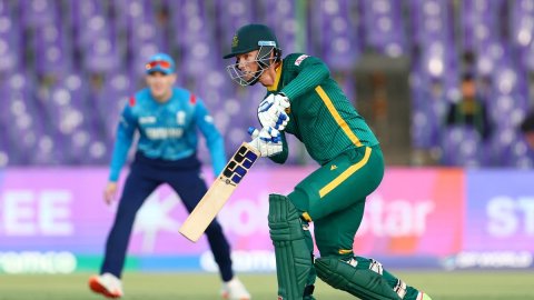 Champions Trophy: Bowlers, van der Dussen and Klaasen ensure SA finish as Group B toppers (ld)