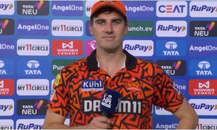 didn't get a score on the board A few wrong shots says srh captain pat cummins 