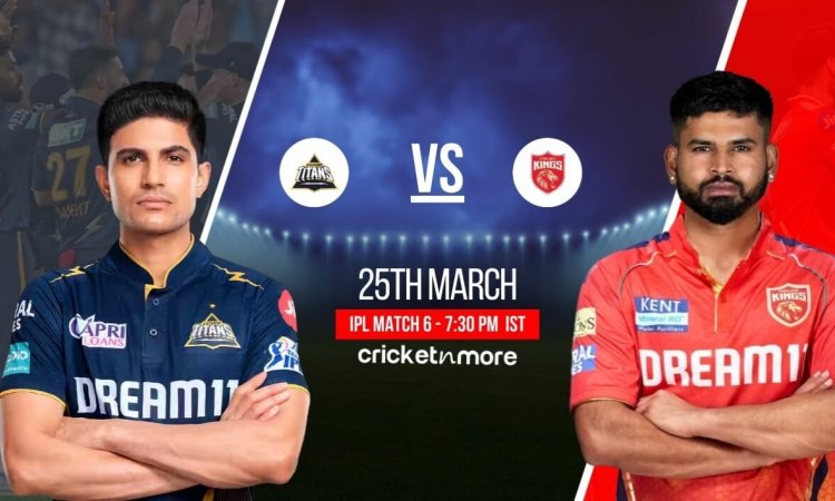 GT vs PBKS Dream11 Prediction Match 5, IPL 2025