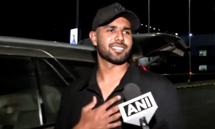 VIDEO: 'सर, मत लो ना प्लीज़', दिल्ली एयरपोर्ट पर रिपोर्टर ने दिलाया हर्षित राणा को गुस्सा