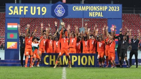 Hosts India drawn with Nepal, Sri Lanka in SAFF U19 Championship 2025
