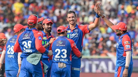 IPL 2025: Mitchell Starc’s five-for helps DC bowl out SRH for 163, despite Aniket Verma’s 74