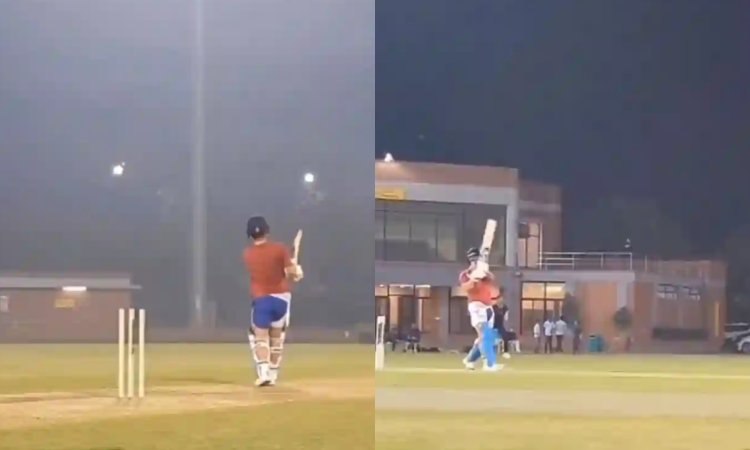 VIDEO: ईशान किशन ने शुरू की आईपीएल की तैयारी, नेट्स में लगाए ताबड़तोड़ छक्के