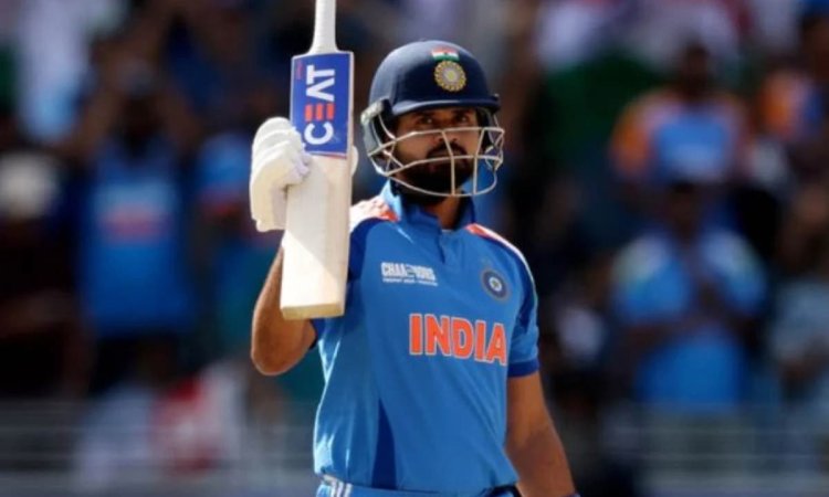 Shreyas Iyer Creates history against New Zealand equals MS Dhoni’s Record சாம்பியன்ஸ் கோப்பை 2025: அரைசதம் கடந்து சாதனை படைத்த ஸ்ரேயாஸ் ஐயர்!