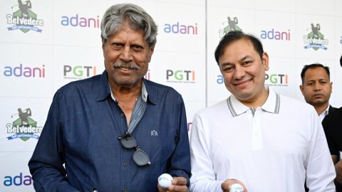Kapil Dev backs Adani Group’s push to make golf mainstream sport in India Kapil Dev backs Adani Group’s push to make golf mainstream sport in India