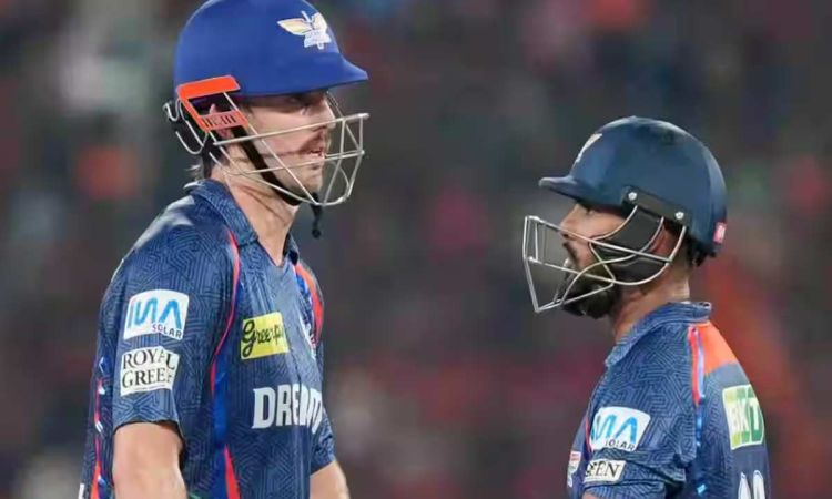 Orange and Purple Cap holder after LSG vs SRH Clash