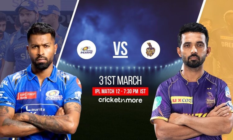MI vs KKR Dream11 Prediction Match 12, IPL 2025