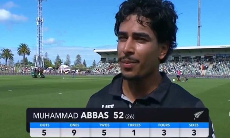 Lahore-born Muhammad Abbas breaks Pandya's ODI world record on debut playing for New Zealand vs Pakistan