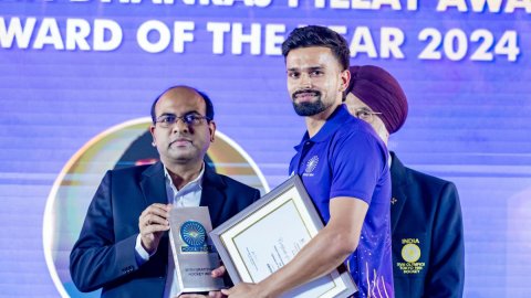 Not just mine, it belongs to the entire team: Abhishek reflects on retaining Forward of the Year Awa