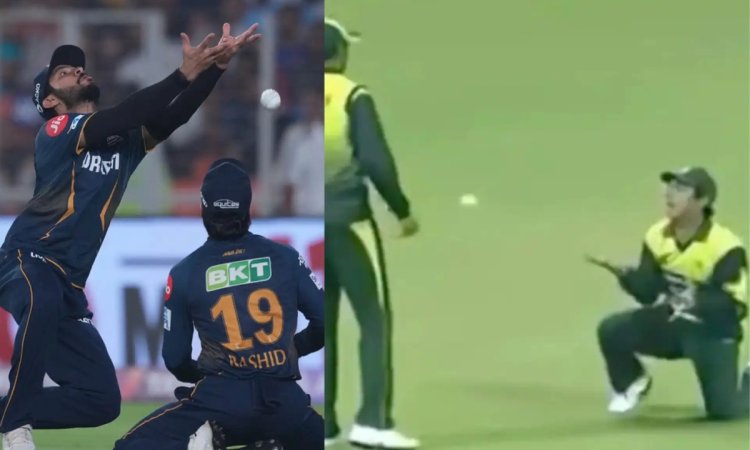गुजरात की फील्डिंग ने दिलाई पाकिस्तान की याद, पंजाब किंग्स ने भी किया ट्रोल