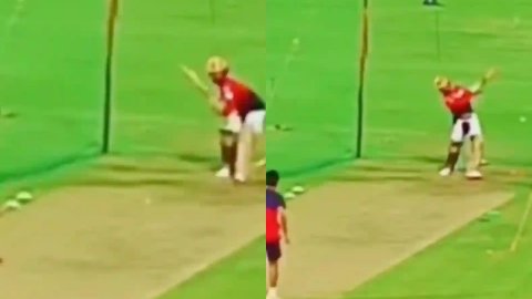 VIDEO: IPL 2025 में धमाल मचाने के लिए तैयार हैं रजत पाटीदार, नेट्स में लगा रहे हैं लंबे-लंबे छक्के