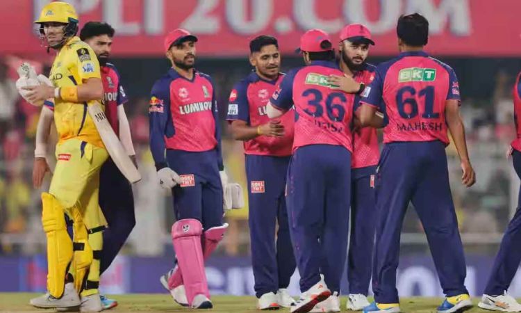  Rajasthan Royals Creates history Beat Chennai Super Kings by 6 runs