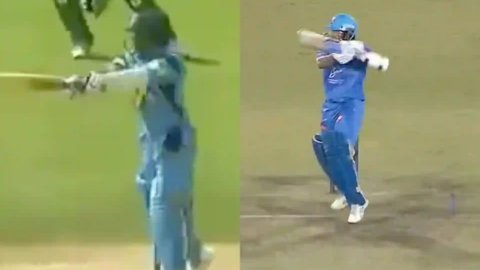 WATCH: सचिन ने दिलाई 2003 वर्ल्ड कप की याद, रिक्रिएट किया शोएब अख्तर के खिलाफ खेला गया अपर कट