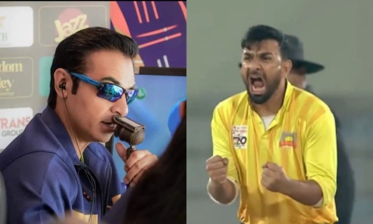 VIDEO: सलमान बट्ट ने लाइव कमेंट्री पर उड़ाया इफ्तिखार अहमद का मज़ाक,