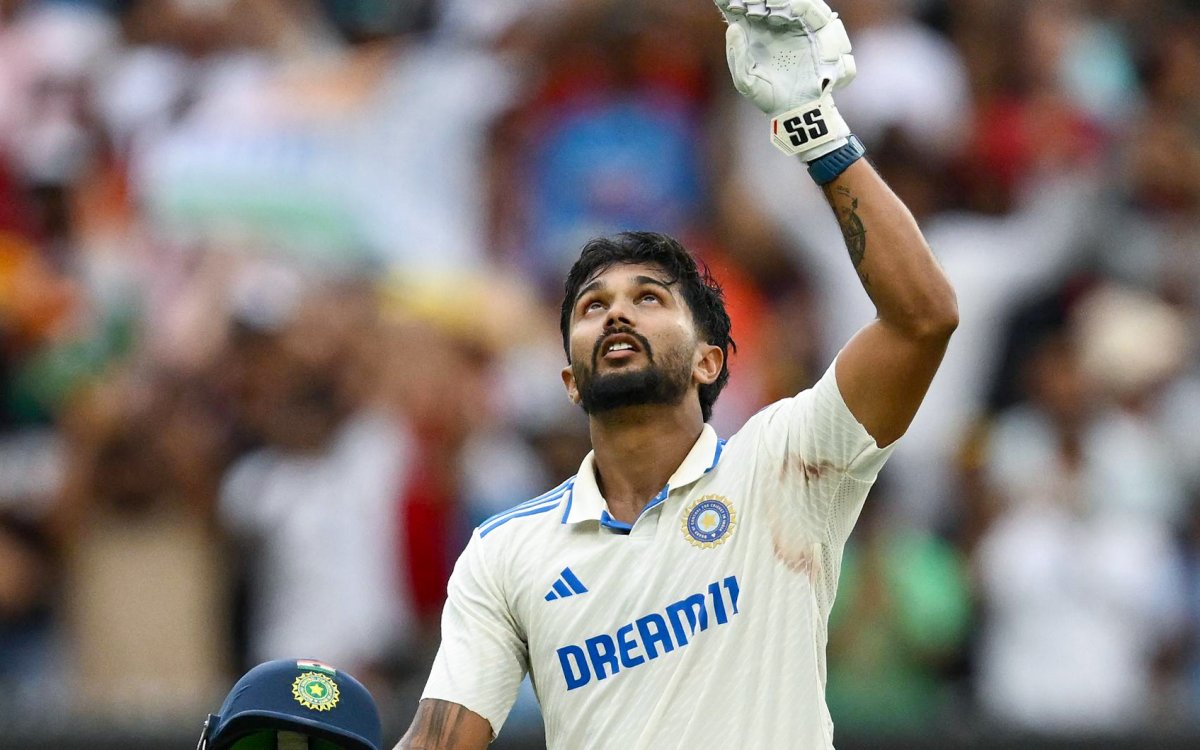Melbourne: 3rd day of the fourth cricket test match between India and Australia Scored a Test ton in Melbourne wearing shoes gifted by Kohli, reveals Nitish Reddy