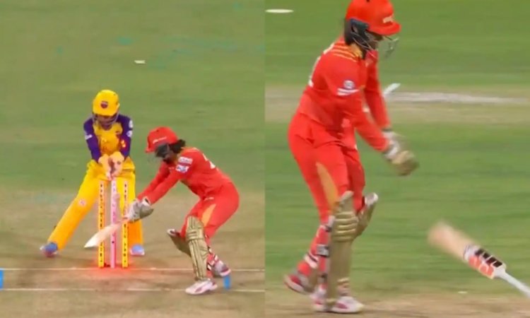 VIDEO: सोफी एक्लेस्टोन ने दिखाया गेंद से अपना जलवा, हरलीन देओल को कर दिया क्लीन बोल्ड