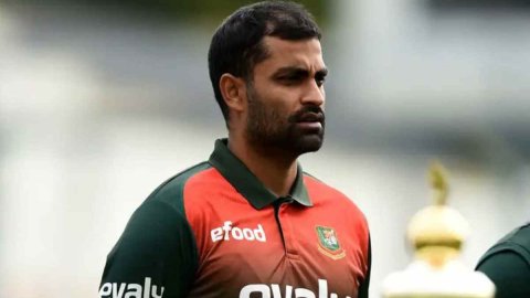 बांग्लादेश के पूर्व कप्तान Tamim Iqbal को लेकर आई बुरी खबर, मैच के बीच में आया बड़ा हार्ट अकैट