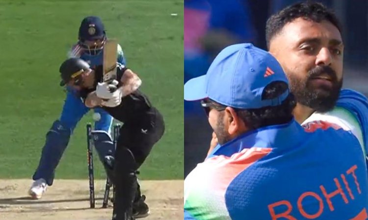 VIDEO: चक्रवर्ती ने डाली गज़ब की बॉल, ग्लेन फिलिप्स को कर डाला क्लीन बोल्ड