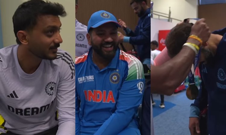 VIDEO: इंडिया के ड्रेसिंग रूम में हुआ ड्रामा, फील्डिंग मेडल गायब हुआ तो विराट कोहली के भी उड़े होश