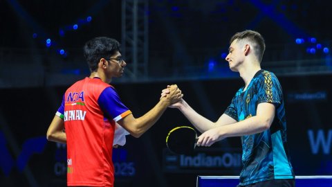 WTT Star Contender Chennai: Manav Thakkar’s historic run ends with SF loss to Poret