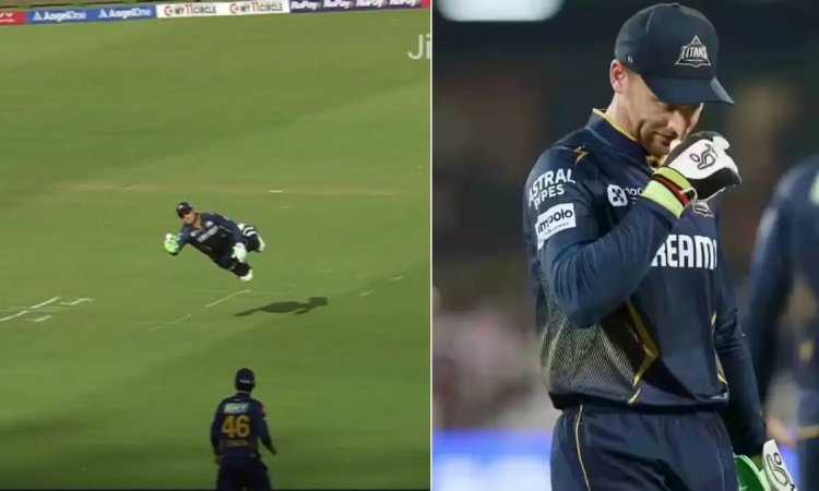 VIDEO: विकेट के पीछे बटलर का कमाल, हवा में लपका शानदार कैच, निगम को जाना पड़ा बिना खाता खोले डगआउट