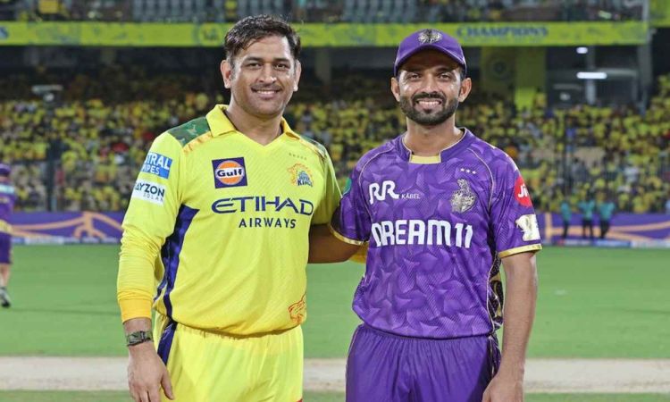 KKR opt to bowl first against csk in ipl 2025 clash