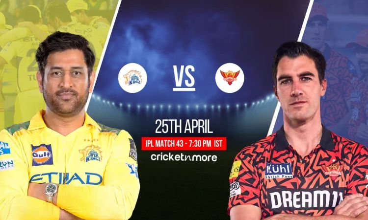 CSK vs SRH Head To Head Record: चेन्नई सुपर किंग्स बनाम सनराइजर्स हैदराबाद, यहां देखिए हेड टू हेड रिकॉर्ड