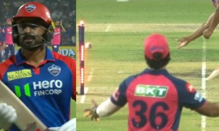 துரதிர்ஷ்டவசமாக ரன் அவுட் ஆன கருண் நாயர் - காணொளி!