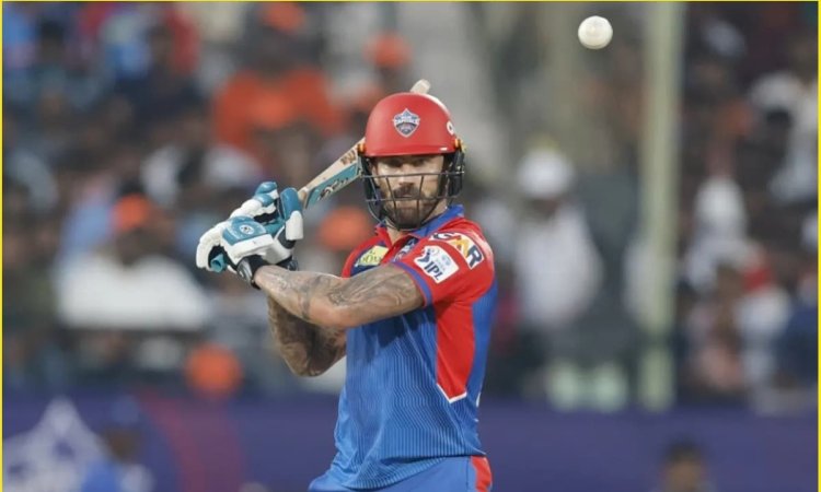 Delhi Capitals फैंस के लिए आई बड़ी खुशखबरी, RCB की बैंड बजाने के लिए प्लेइंग XI में शामिल होंगे Faf 