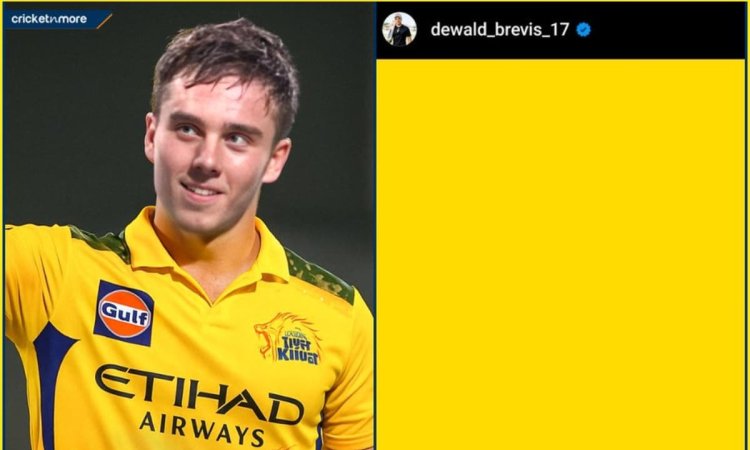 क्या CSK का हिस्सा बनने वाले हैं Dewald Brevis? बेबी एबी की इंस्टाग्राम पोस्ट ने सोशल मीडिया पर मचाई