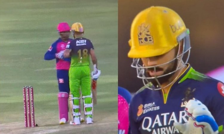 VIDEO: मैच के दौरान विराट कोहली ने संजू सैमसन से दिल की धड़कन चेक करवाई, फैंस हुए चिंतित